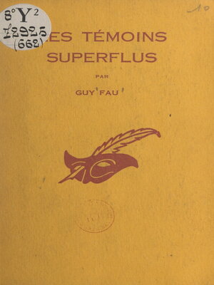cover image of Les témoins superflus